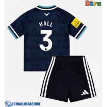 Fotballdrakt Barn Newcastle United Lewis Hall #3 Bortedraktsett 2026-27 Kortermet (+ Korte bukser)